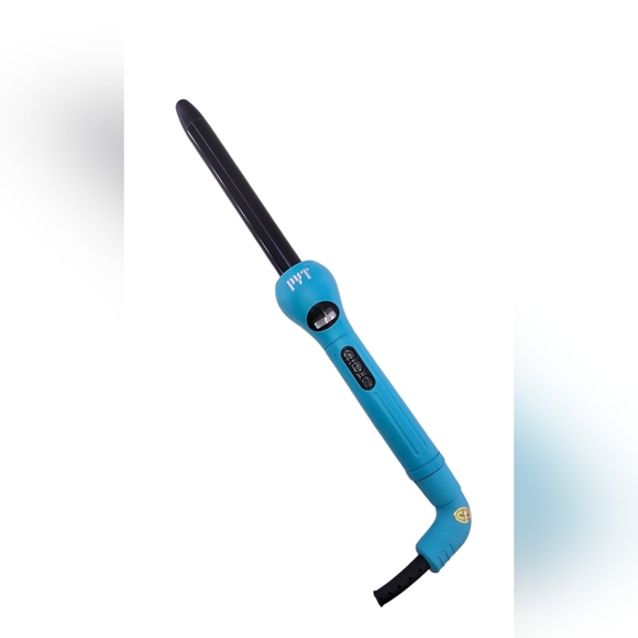 Digital Curling Wand 19mm Clip-free, Satin Finish Turquoise. PYT10 - Picture 2 of 4